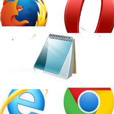 browsers-text-editor