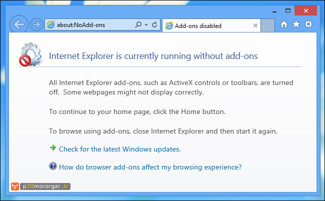 internet-explorer-running-without-add-ons