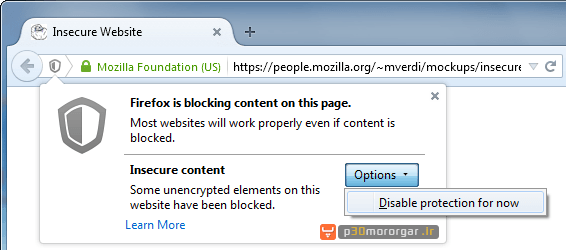 Disable-protection-Firefox